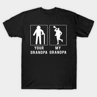 Strum and Smile: 'Ukulele Your Grandpa, My Grandpa' Tee - Perfect for Grandsons & Granddaughters! T-Shirt